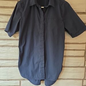 Duluth Trading Co Men's Dark Blue Casual Shirt